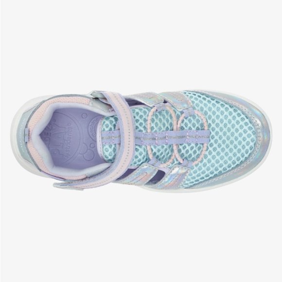 NEW Stride Rite Sizes 5-10 Toddler Girls Seaton Sneaker Sandal Machine Washable - Picture 7 of 8